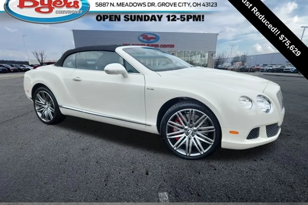 2014 Bentley Continental GTC Speed photo 1