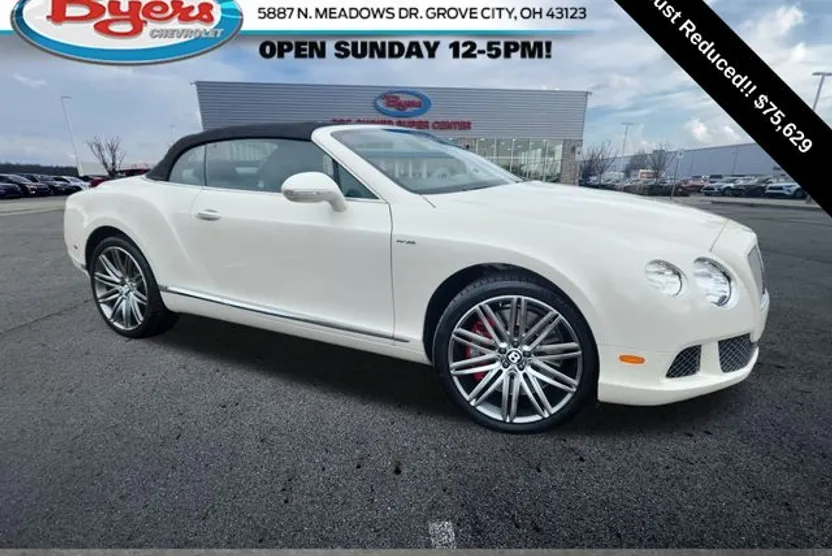 2014 Bentley Continental GTC Speed photo 1
