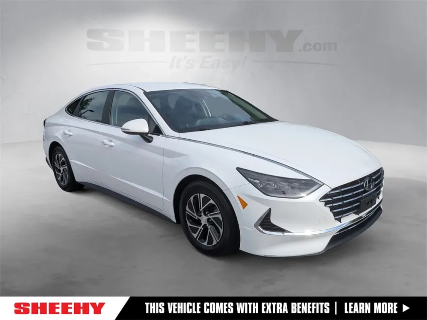 2023 Hyundai Sonata Hybrid Blue photo 1