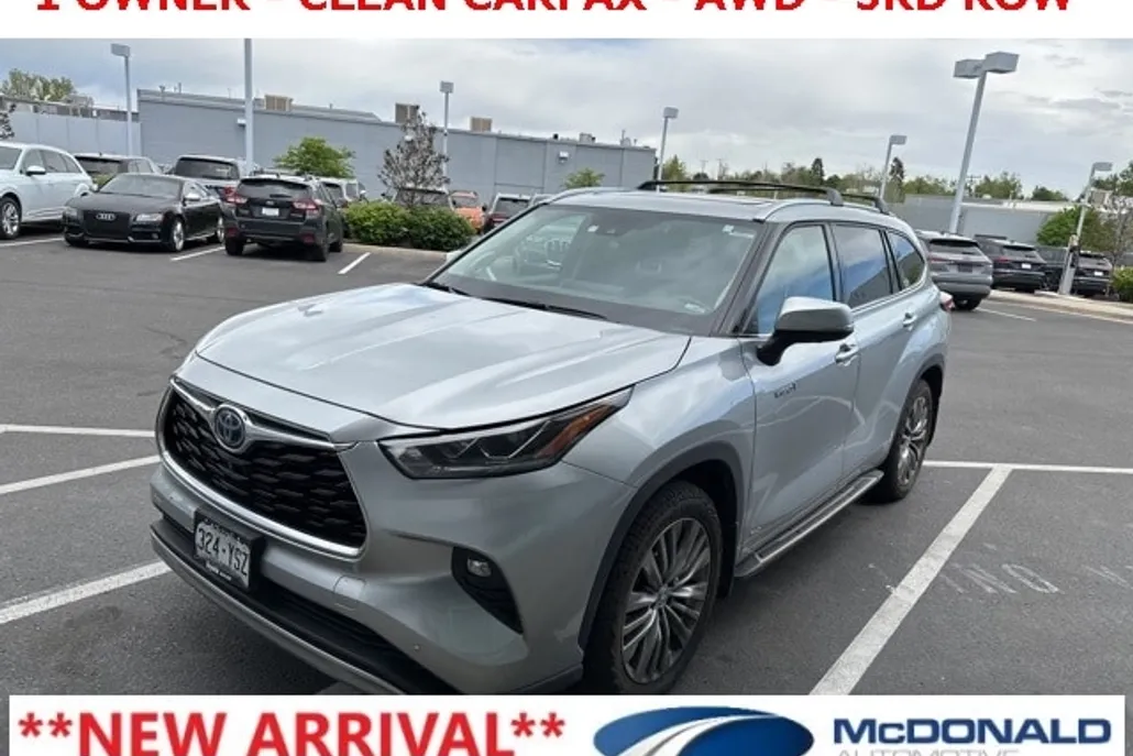 2021 Toyota Highlander Hybrid Platinum photo 1