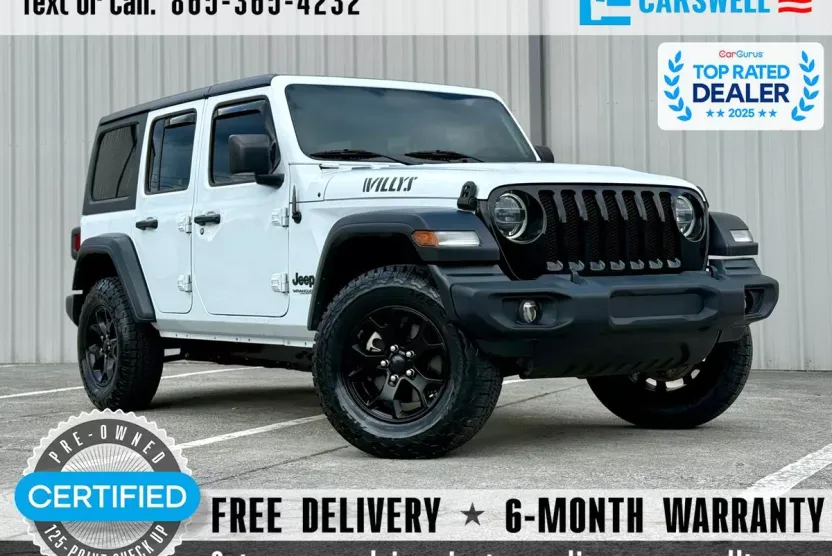 2020 Jeep Wrangler Unlimited Willys photo 1