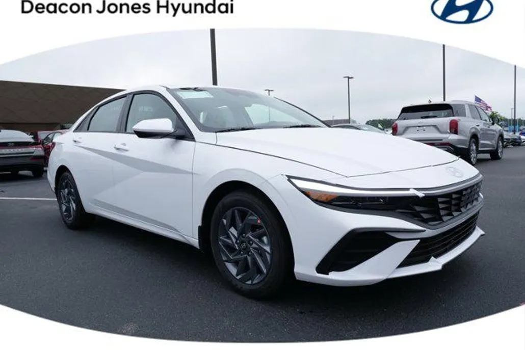 2025 Hyundai Elantra Hybrid Blue photo 1