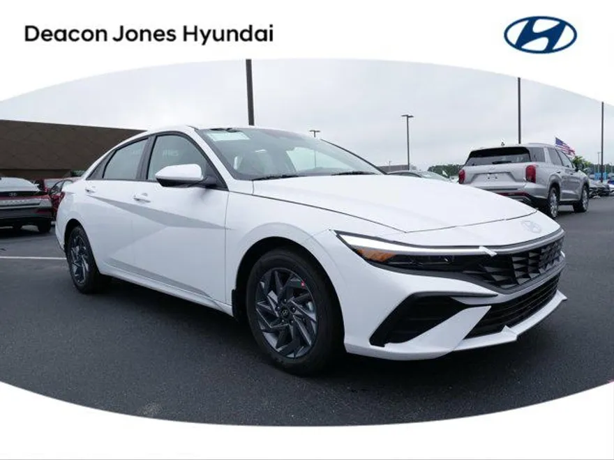 2025 Hyundai Elantra Hybrid Blue photo 1