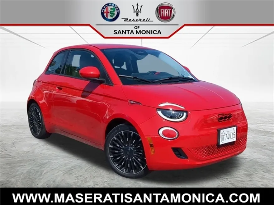 2024 Fiat 500e Red photo 1