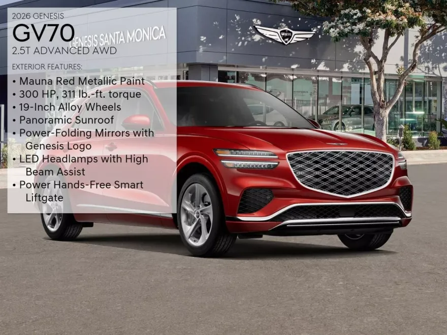 2026 Genesis GV70 2.5T Advanced photo 1