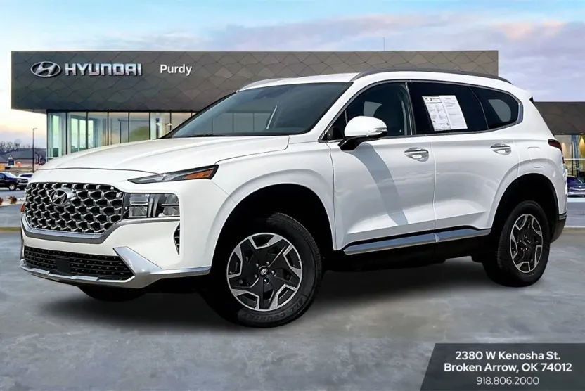 2022 Hyundai Santa Fe Blue photo 1