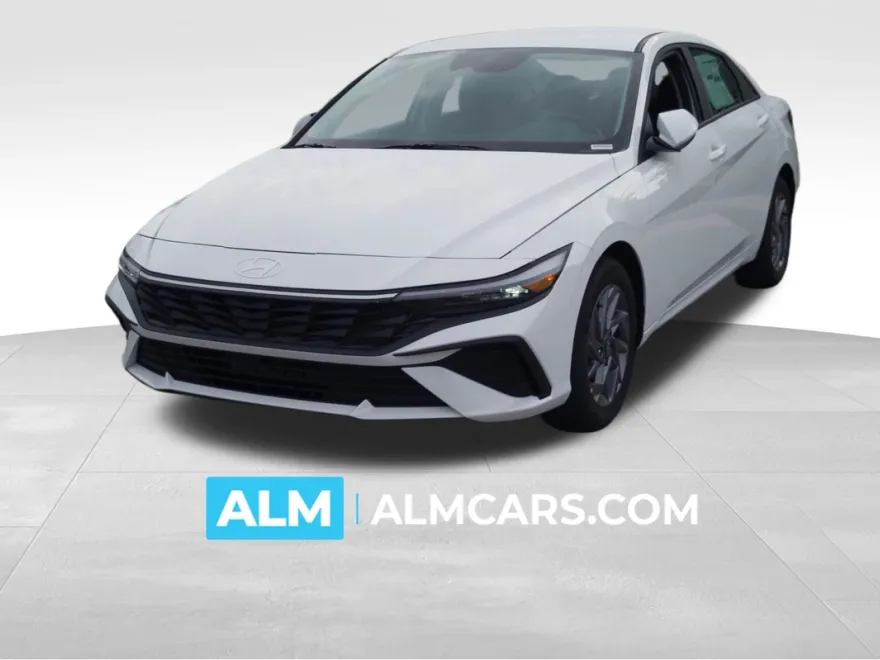 2024 Hyundai Elantra Hybrid Blue photo 1