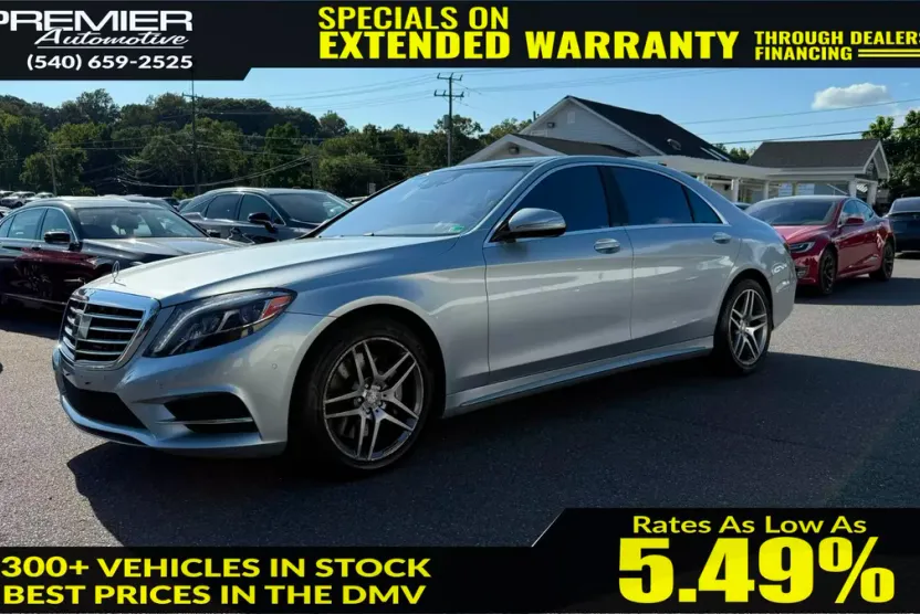2015 Mercedes Benz S 550 photo 1