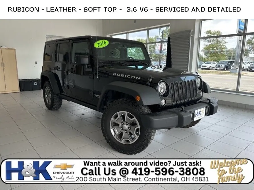 2016 Jeep Wrangler Unlimited Rubicon photo 1