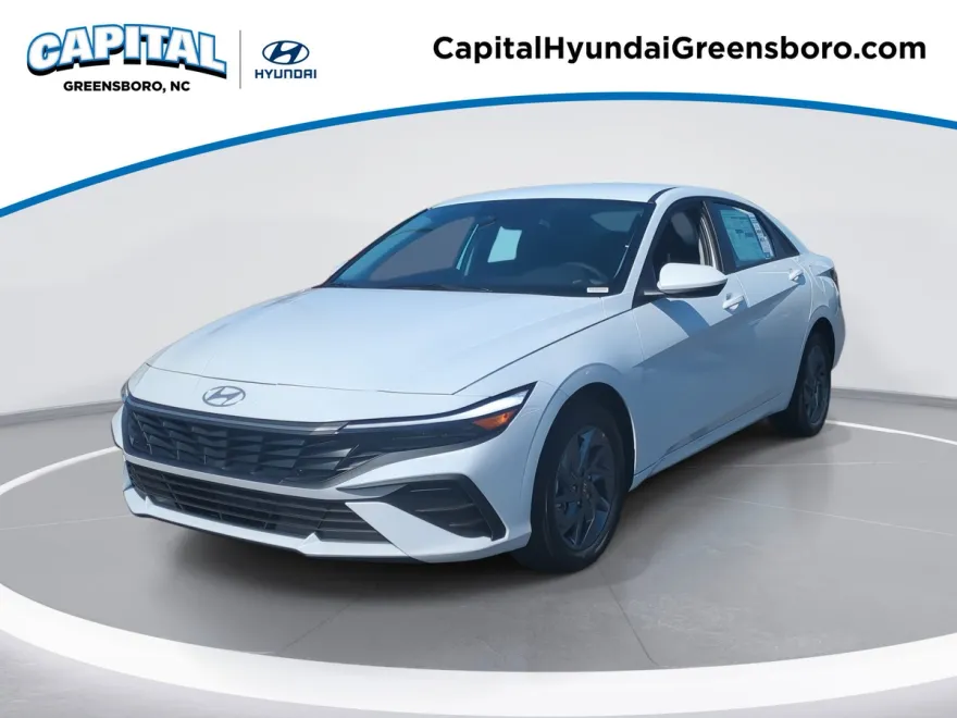 2025 Hyundai Elantra Hybrid Blue photo 1
