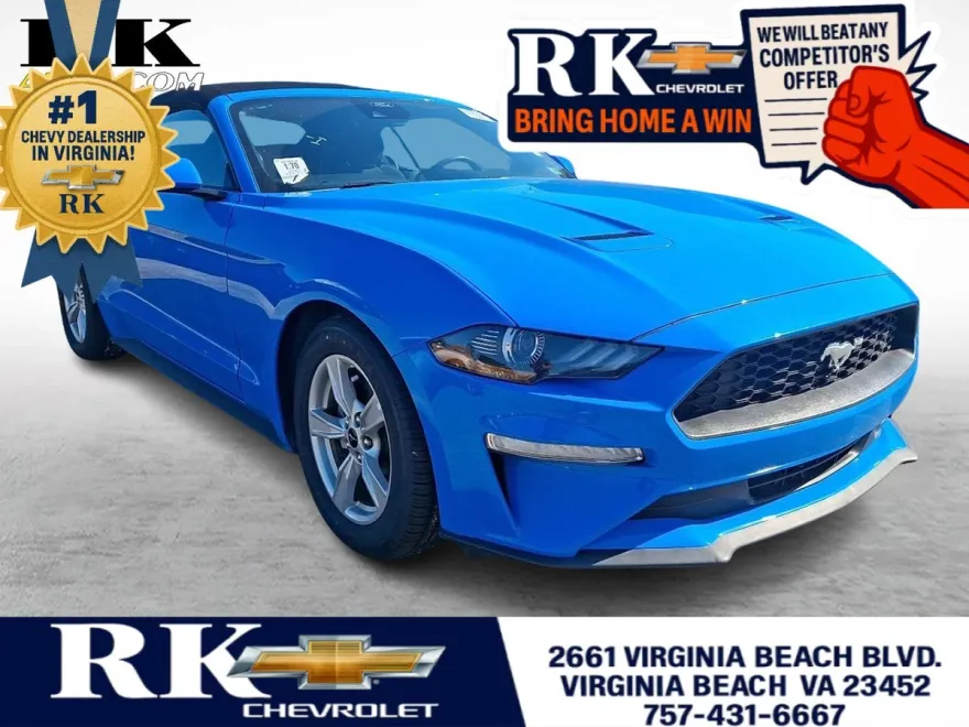 2022 Ford Mustang EcoBoost Convertible photo 1