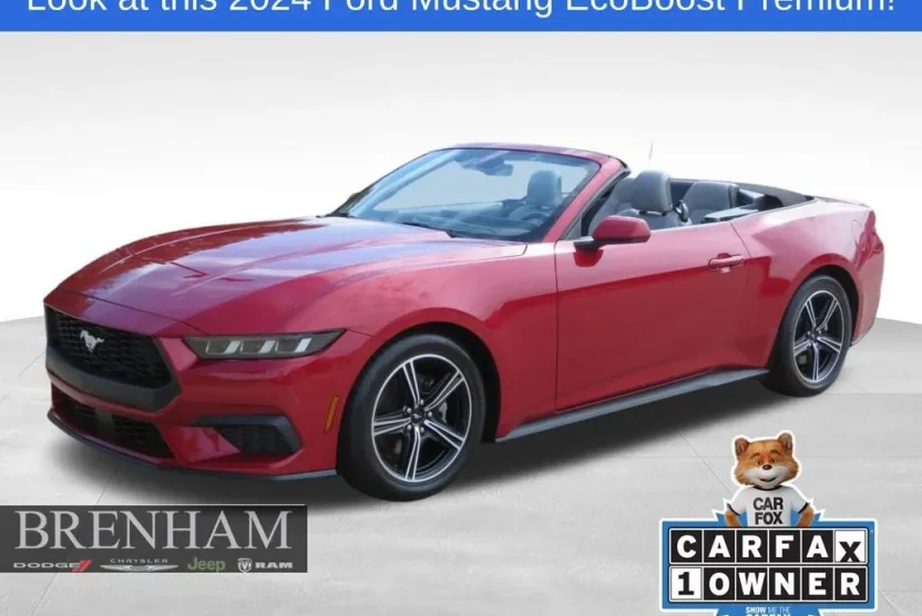 2024 Ford Mustang EcoBoost Premium Convertible photo 1