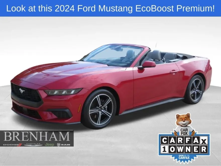2024 Ford Mustang EcoBoost Premium Convertible photo 1