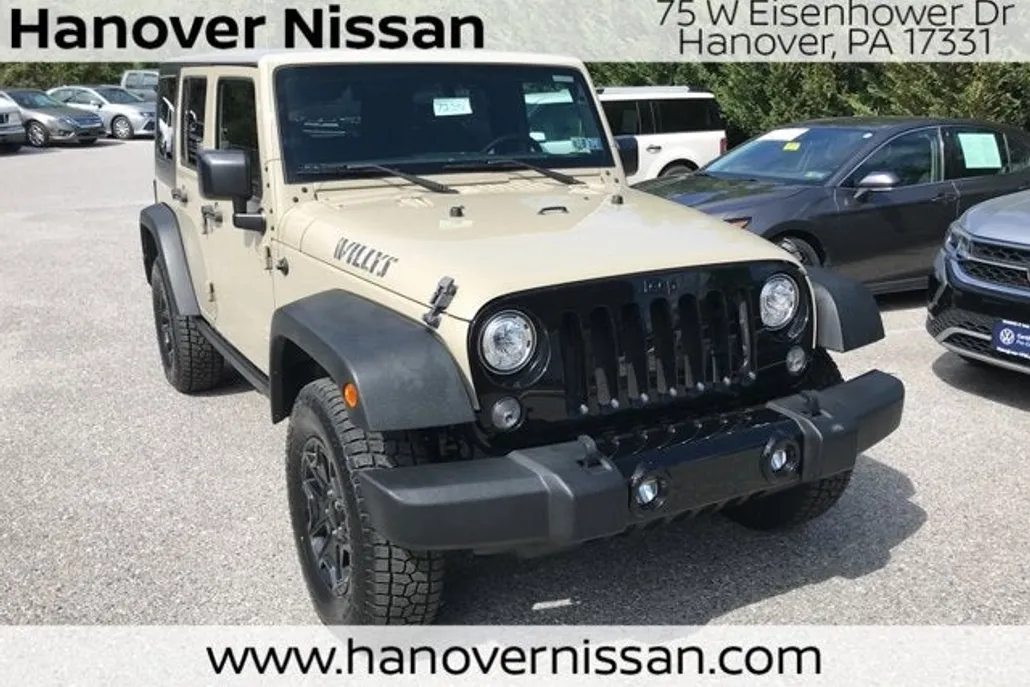 2017 Jeep Wrangler Unlimited Willys Wheeler photo 1