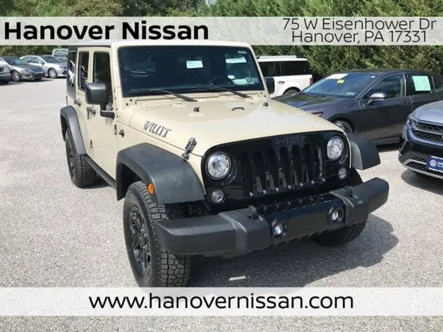 2017 Jeep Wrangler Unlimited Willys Wheeler photo 1