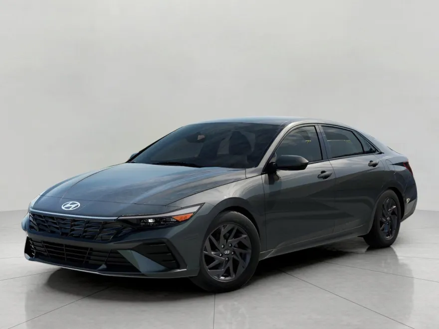 2025 Hyundai Elantra Hybrid Blue photo 1