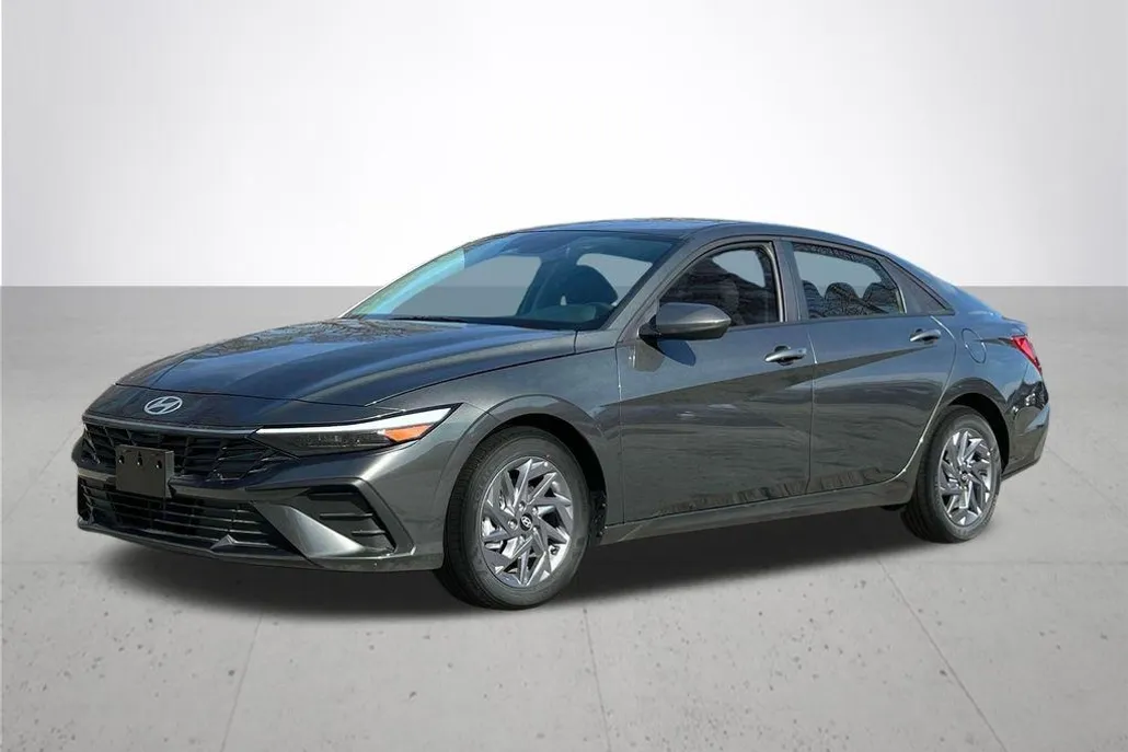2025 Hyundai Elantra Hybrid Blue photo 1