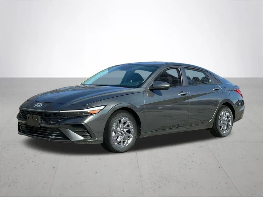 2025 Hyundai Elantra Hybrid Blue photo 1