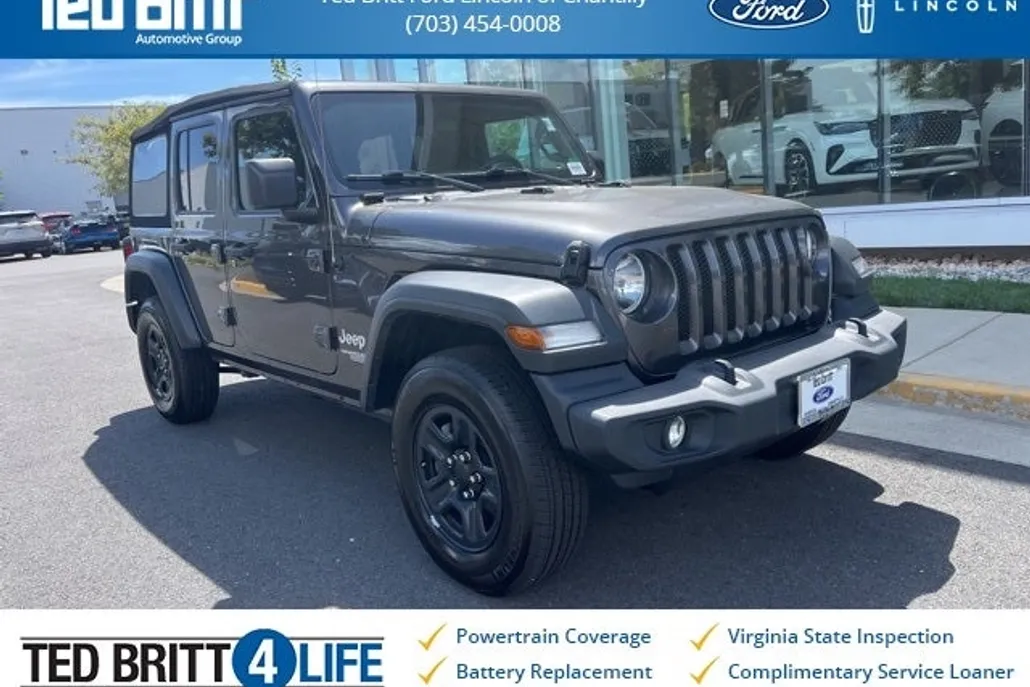 2020 Jeep Wrangler Unlimited Sport photo 1