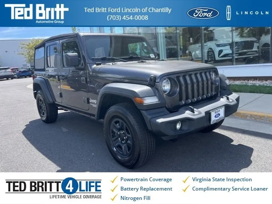 2020 Jeep Wrangler Unlimited Sport photo 1