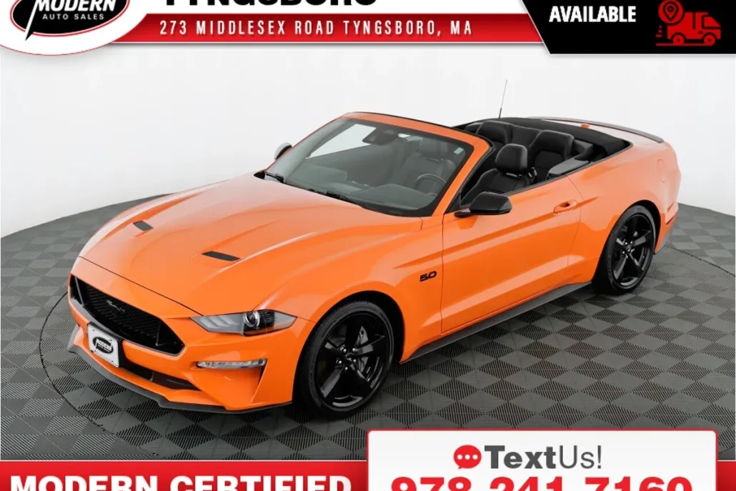 2021 Ford Mustang GT Premium Convertible photo 1