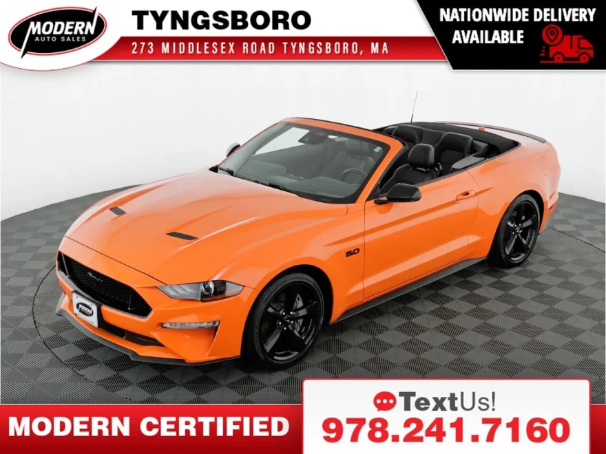 2021 Ford Mustang GT Premium Convertible photo 1