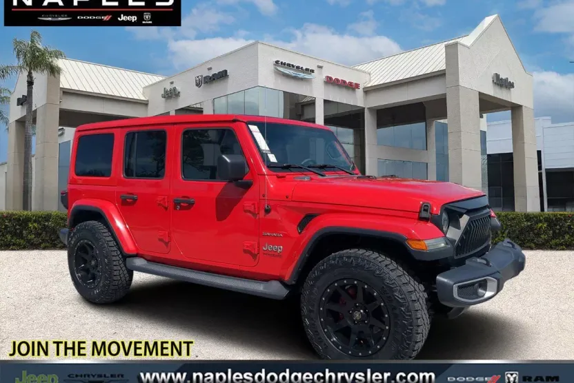 2019 Jeep Wrangler Unlimited Sahara photo 1