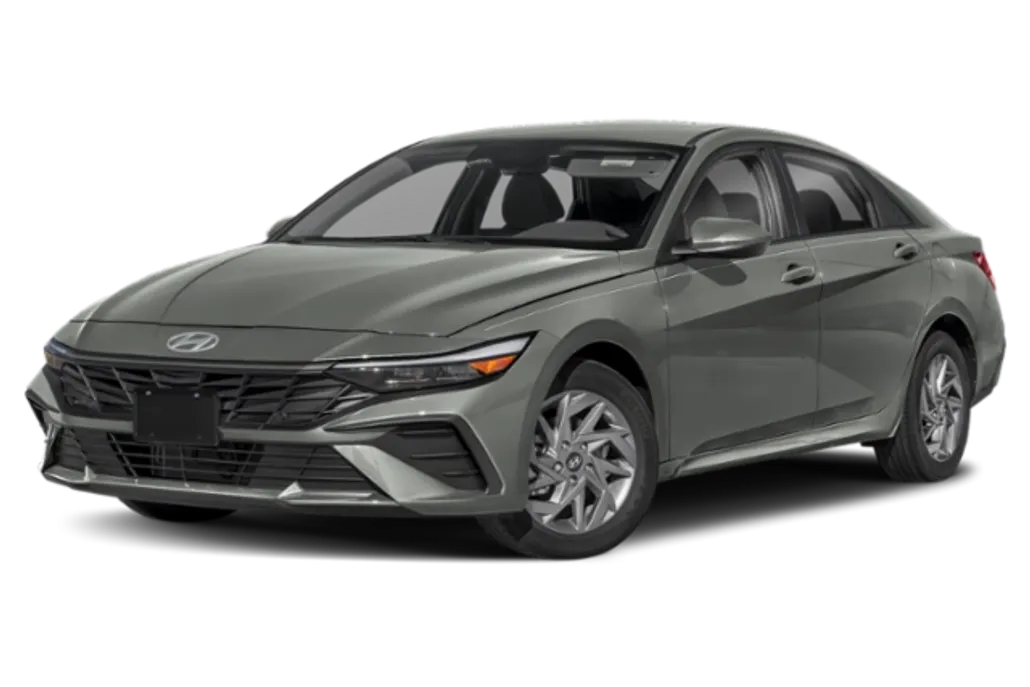 2025 Hyundai Elantra Hybrid Blue photo 1