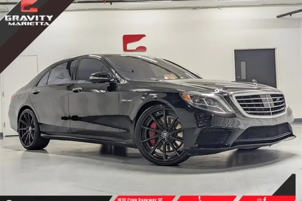 2017 Mercedes Benz S 63 AMG photo 1
