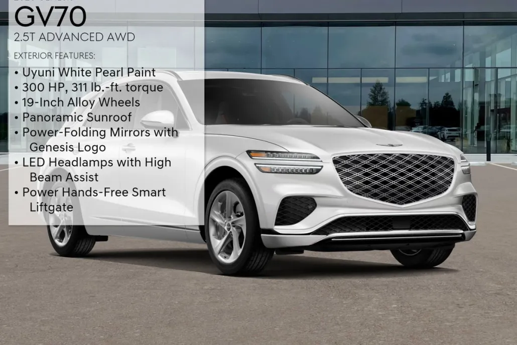 2026 Genesis GV70 2.5T Advanced photo 1
