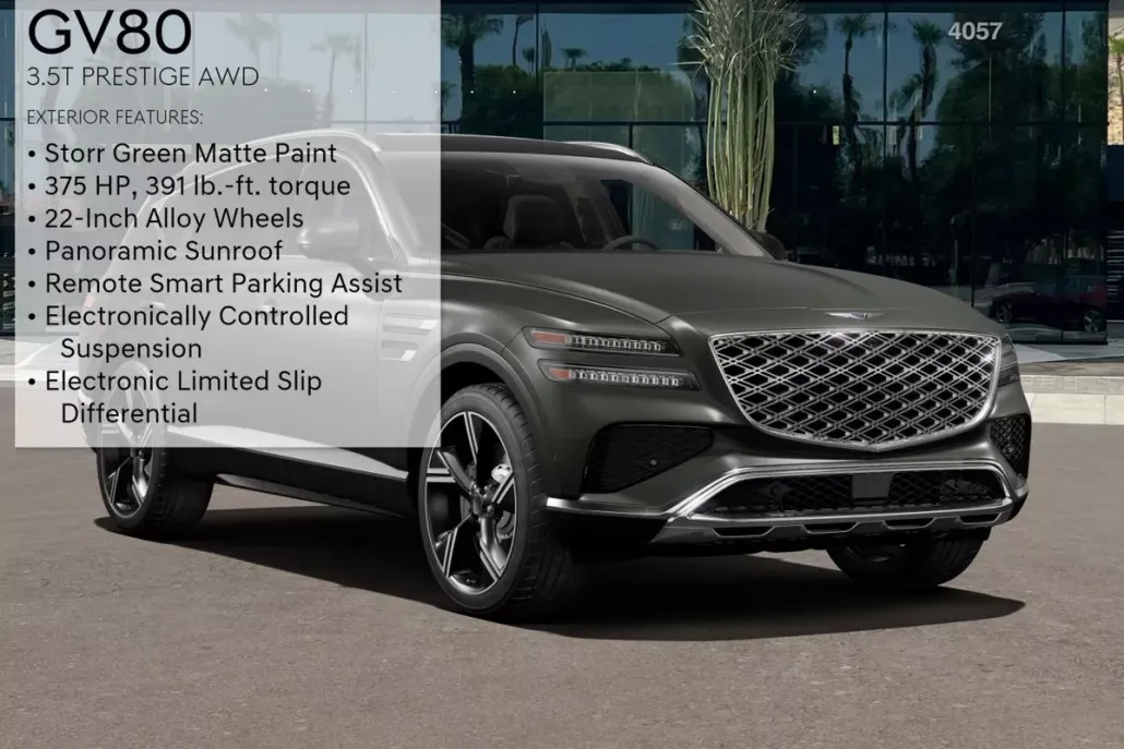 2025 Genesis GV80 3.5T Prestige AWD photo 1