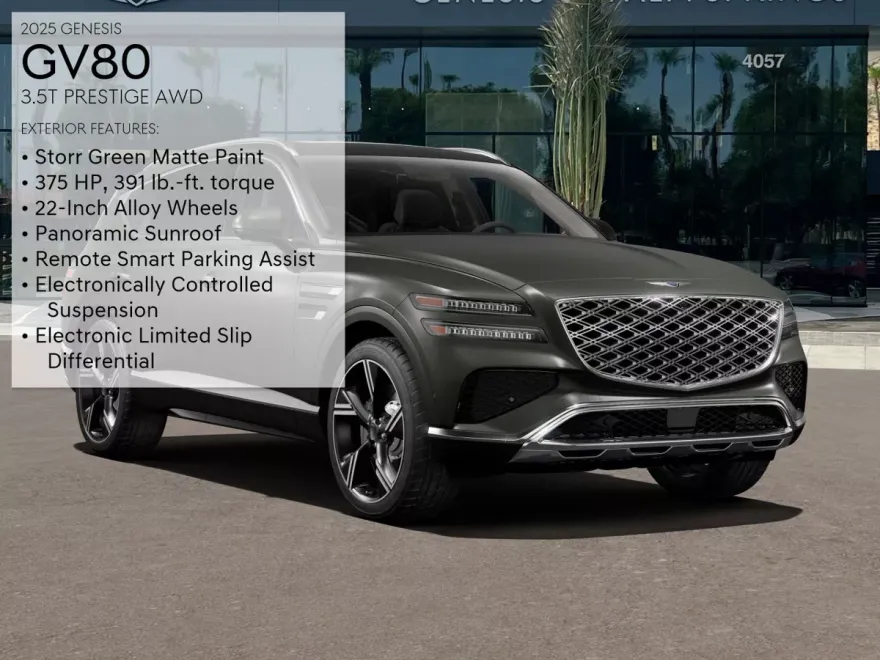 2025 Genesis GV80 3.5T Prestige AWD photo 1