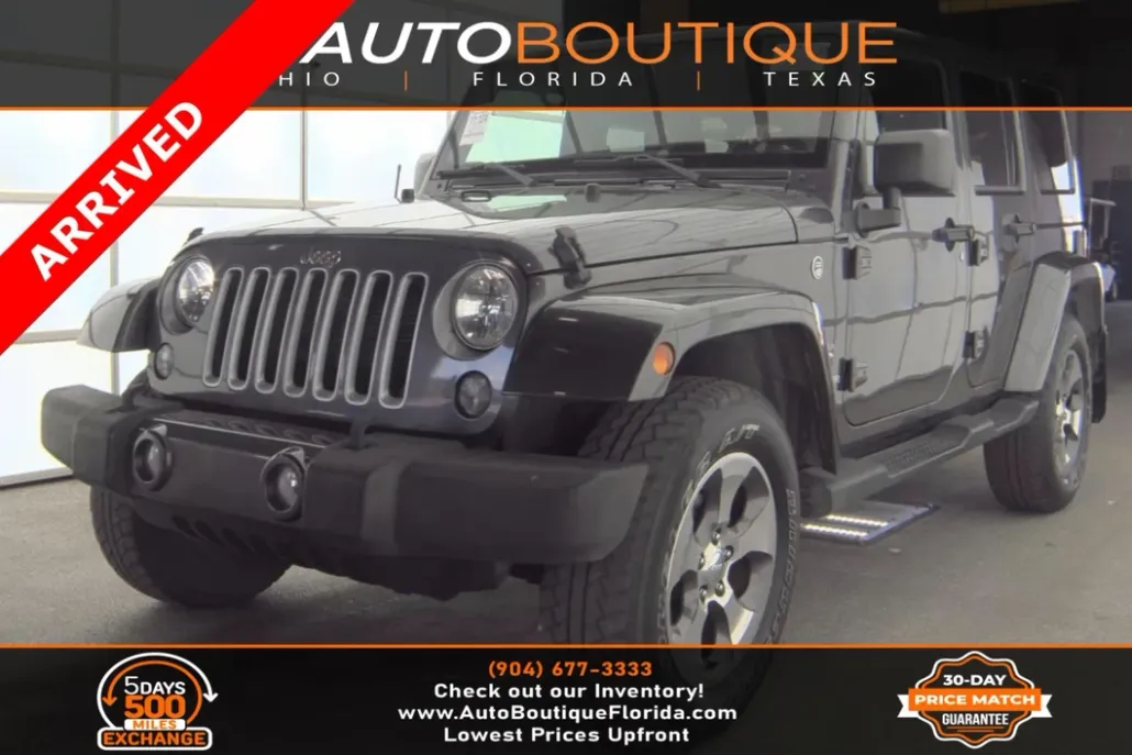 2016 Jeep Wrangler Unlimited Sahara photo 1
