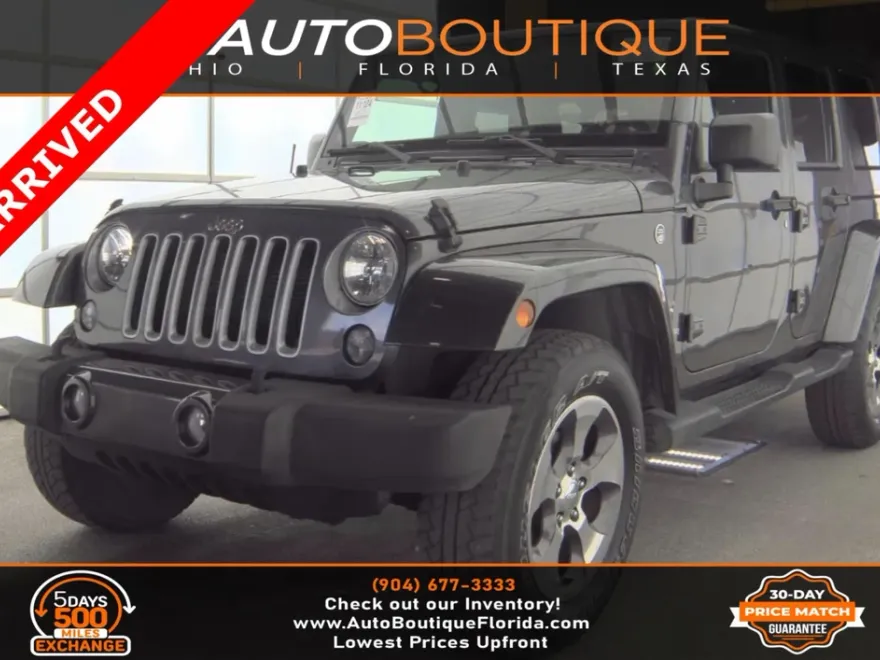 2016 Jeep Wrangler Unlimited Sahara photo 1