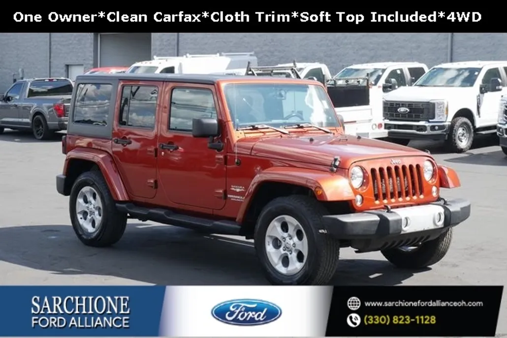2014 Jeep Wrangler Unlimited Sahara photo 1