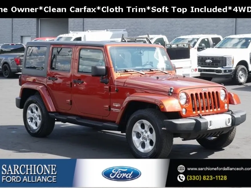 2014 Jeep Wrangler Unlimited Sahara photo 1