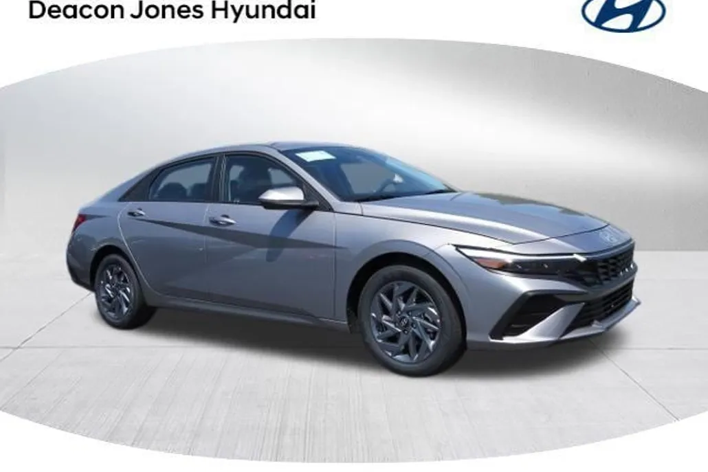 2025 Hyundai Elantra Hybrid Blue photo 1