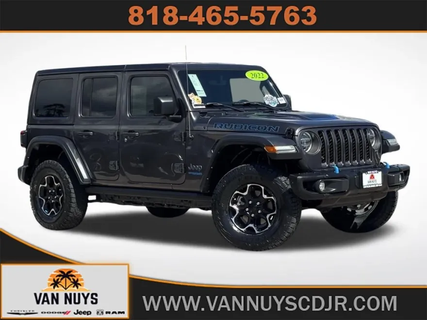 2022 Jeep Wrangler Unlimited Rubicon 4xe photo 1