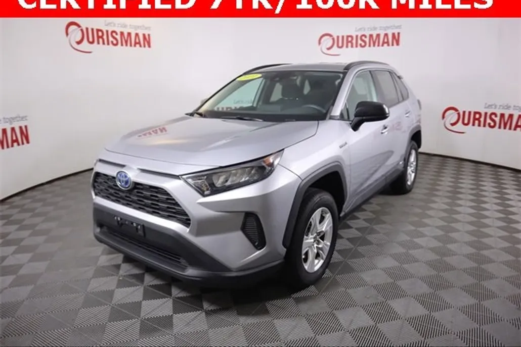 2021 Toyota RAV4 Hybrid LE photo 1