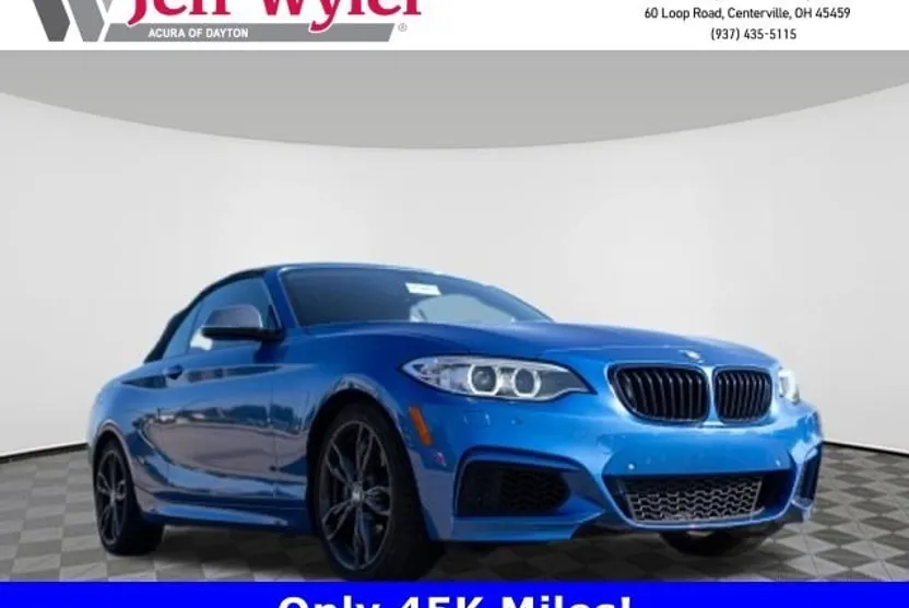 2017 Bmw M240i xDrive Convertible photo 1