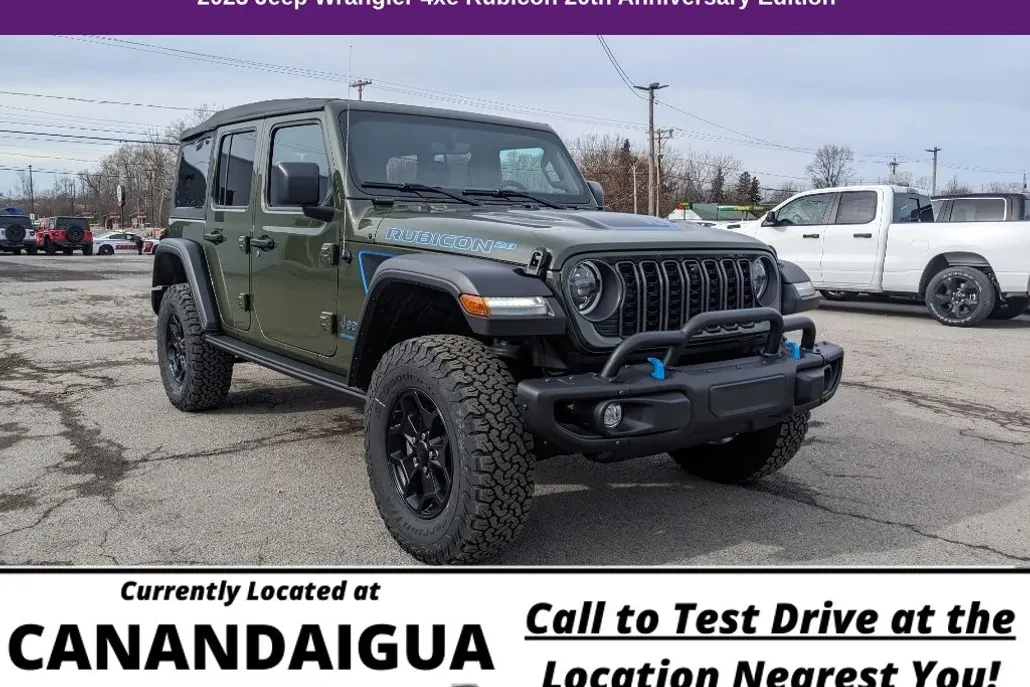 2023 Jeep Wrangler Anniversary Edition Rubicon 4xe photo 1