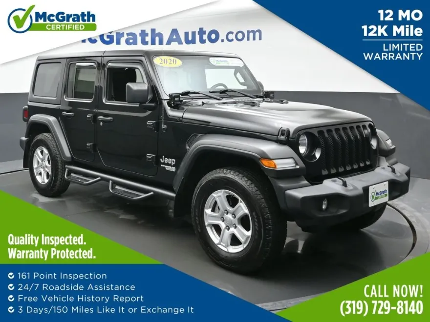 2020 Jeep Wrangler Unlimited Sport S photo 1