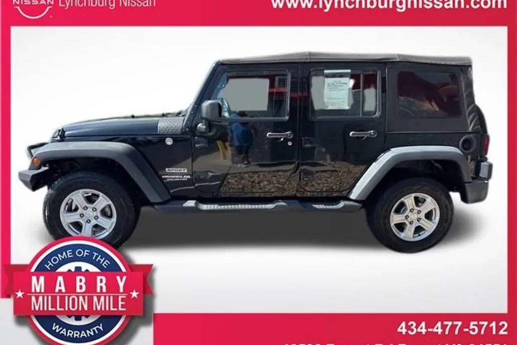 2016 Jeep Wrangler Unlimited Sport photo 1