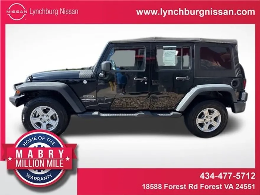 2016 Jeep Wrangler Unlimited Sport photo 1