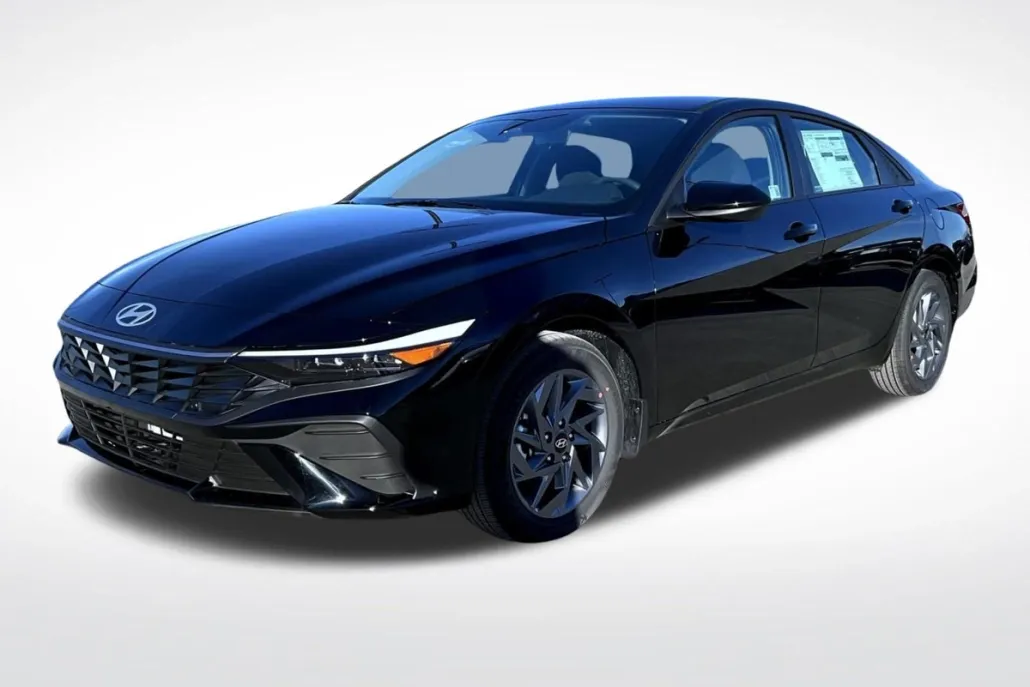 2025 Hyundai Elantra Hybrid Blue photo 1