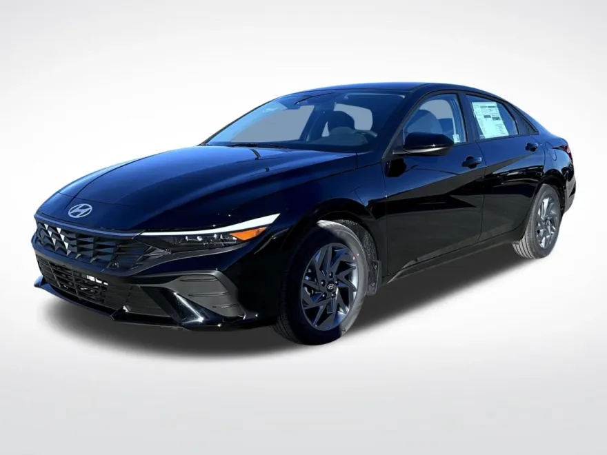 2025 Hyundai Elantra Hybrid Blue photo 1