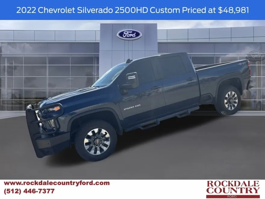 2022 Chevrolet Silverado 2500HD Custom photo 1