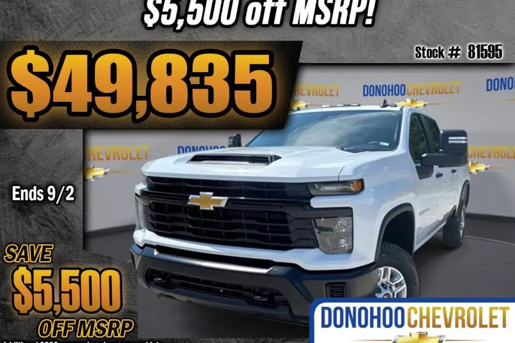 2025 Chevrolet Silverado Work Truck photo 1