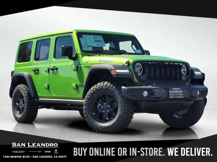 2025 Jeep Wrangler 4xe Willys photo 1