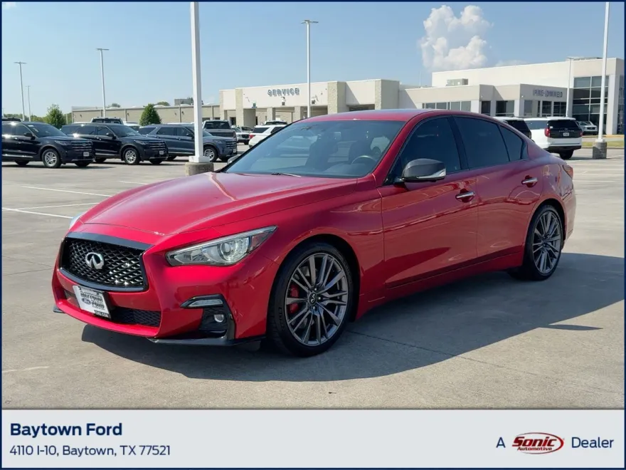 2022 Infiniti Q50 Red Sport 400 photo 1